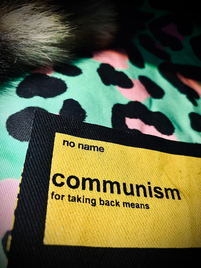 No Name, No Frills Communism patch.