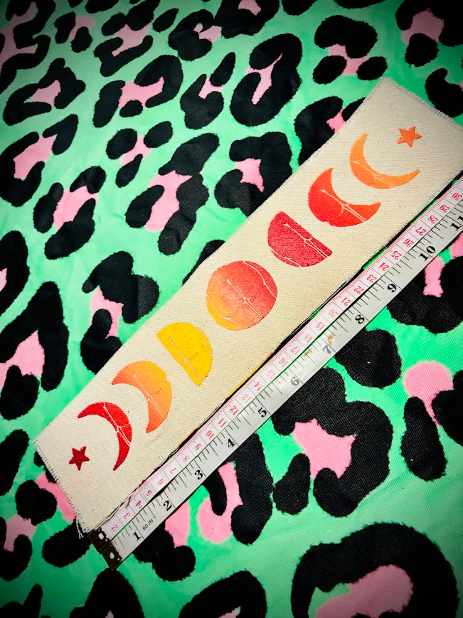 Full moon phases patch with a big ol' butt