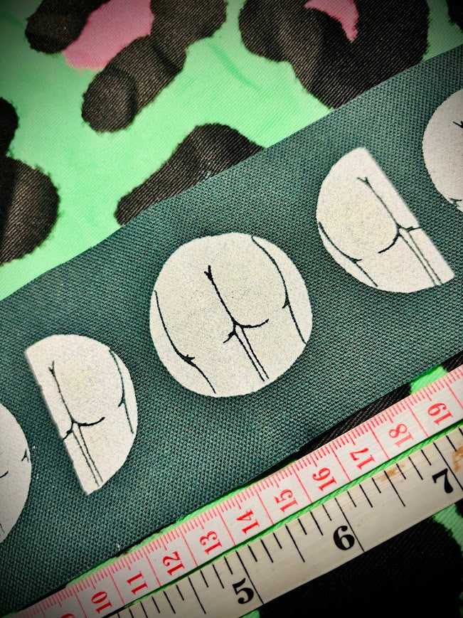 Full moon phases patch with a big ol' butt