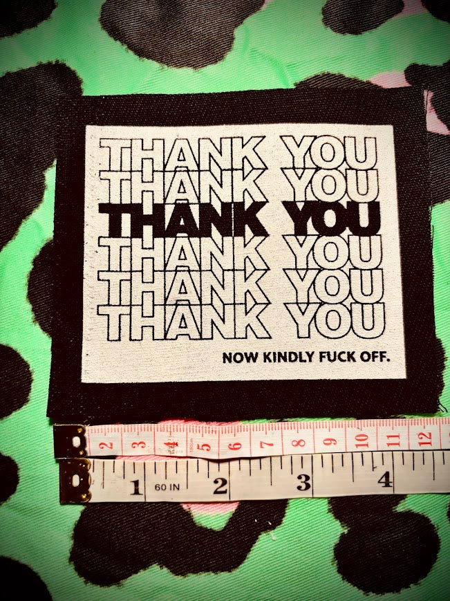 Thank you, now kindly f_uck off patch.