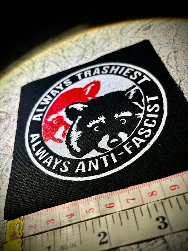 ANTIFA raccoons patch