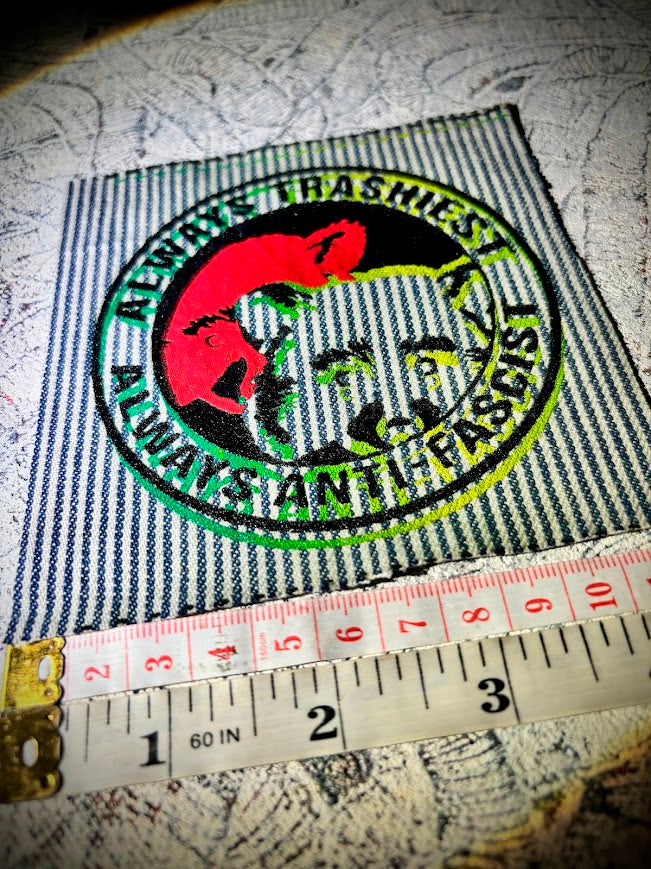 ANTIFA raccoons patch