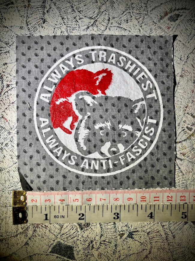 ANTIFA raccoons patch