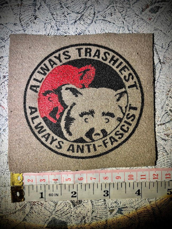 ANTIFA raccoons patch