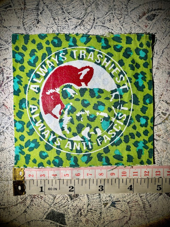 ANTIFA raccoons patch