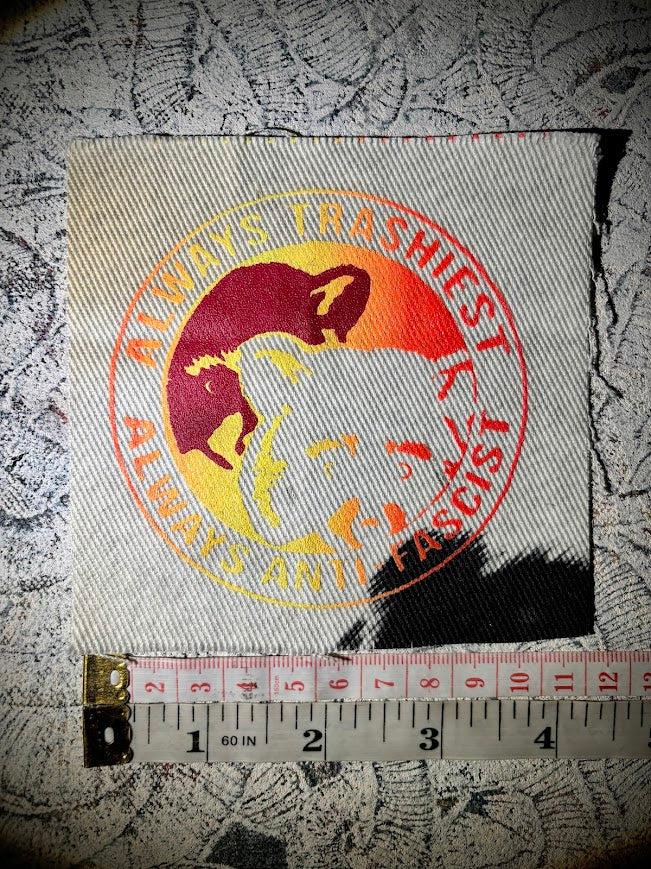 ANTIFA raccoons patch