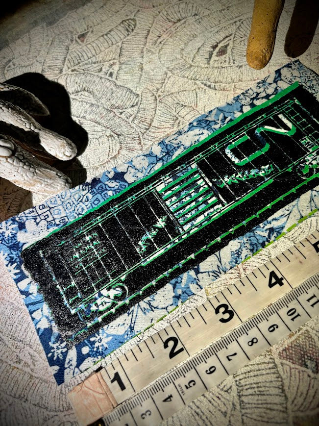 CN boxcar sew on patch