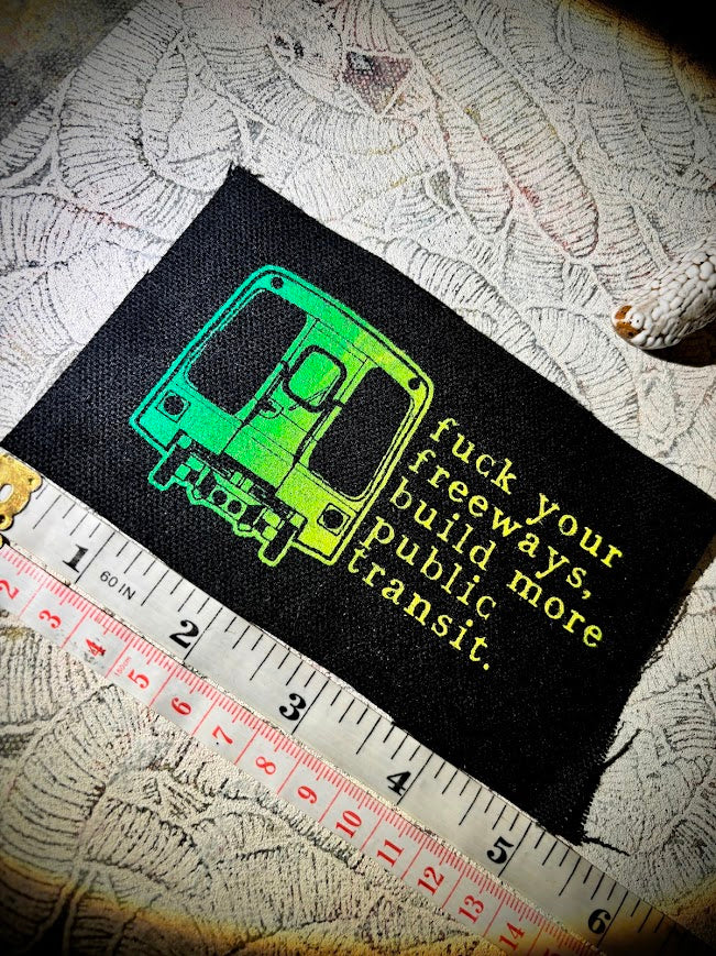 build more public transit patch.