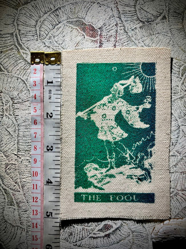 The Fool Tarot card sew on patch