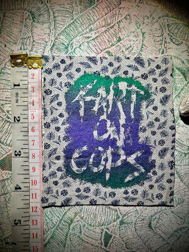 Fart on cops sew on patch