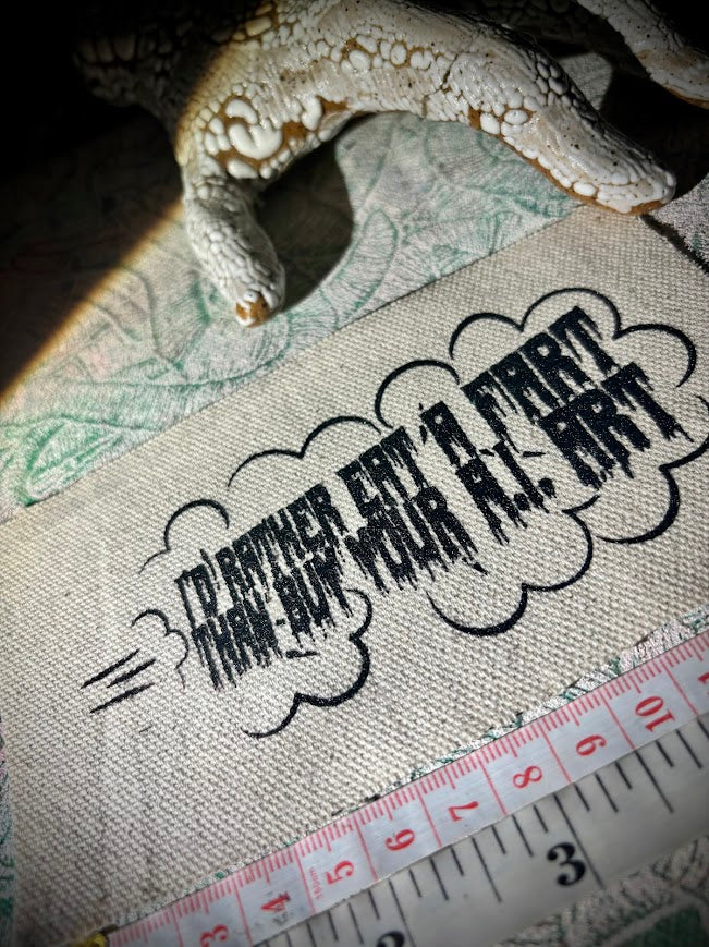 patch: I'd rather eat a fart then buy your A.I. art