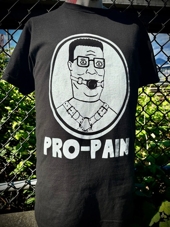 Hank Hill, Pro-pain tee.