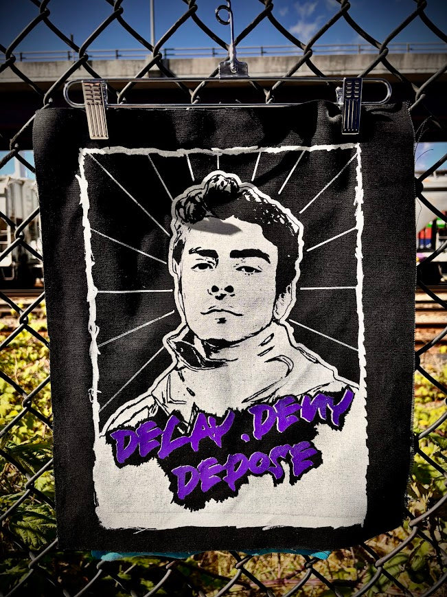 Delay Deny Depose Back Patch