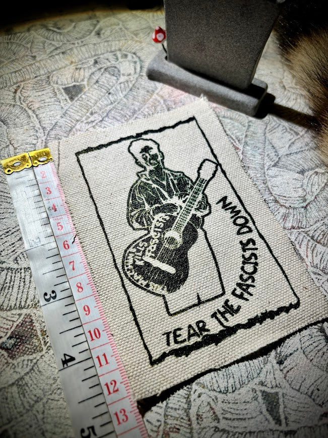 Woody Guthrie patch