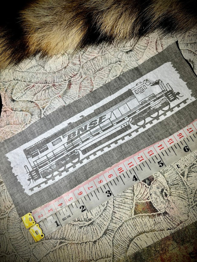 BNSF locomotive sew on patch