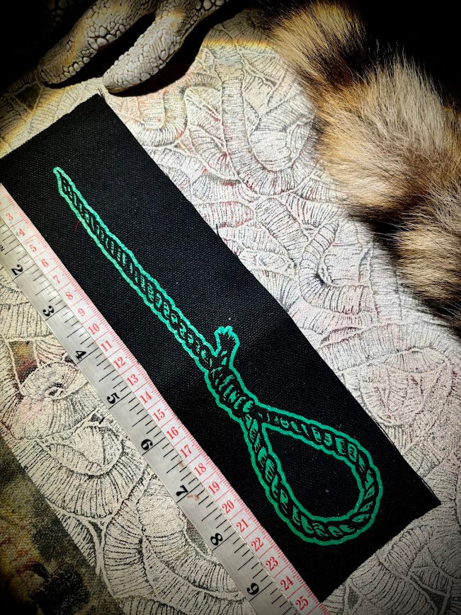 noose sew on patch
