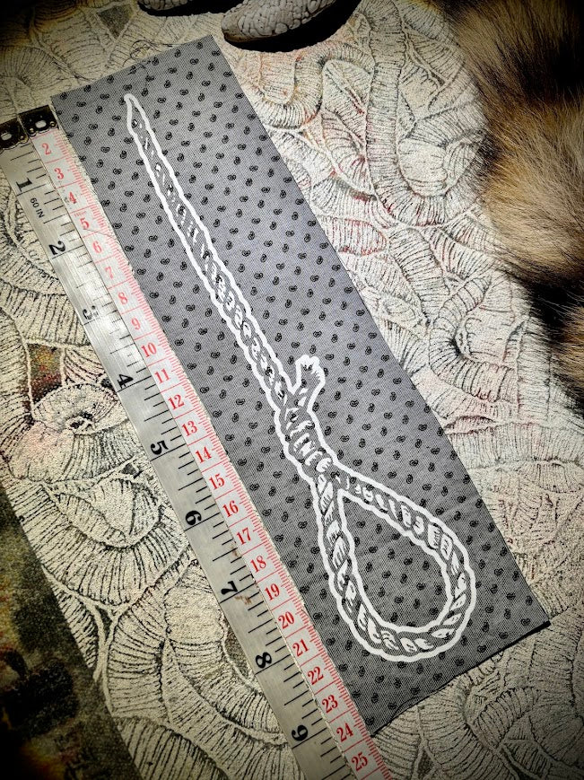 noose sew on patch