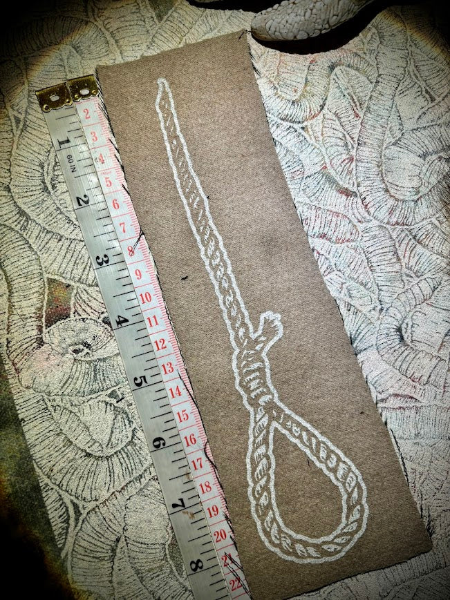 noose sew on patch