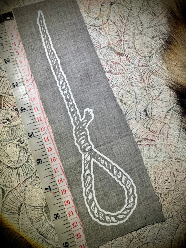 noose sew on patch