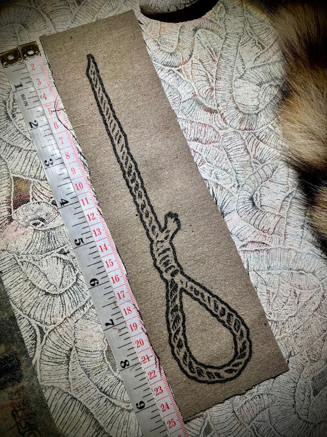 noose sew on patch