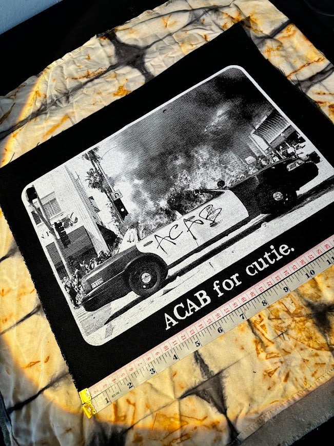 ACAB for Cutie back patch.