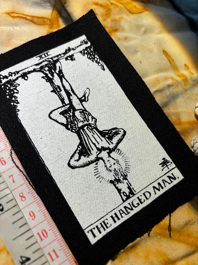 The Hanged man tarot card sew on patch