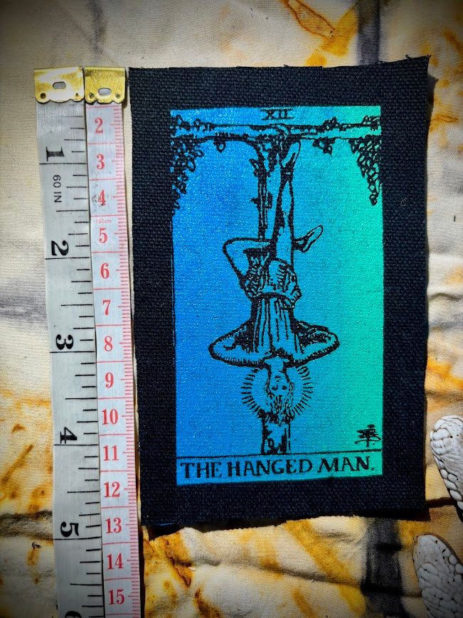 The Hanged man tarot card sew on patch