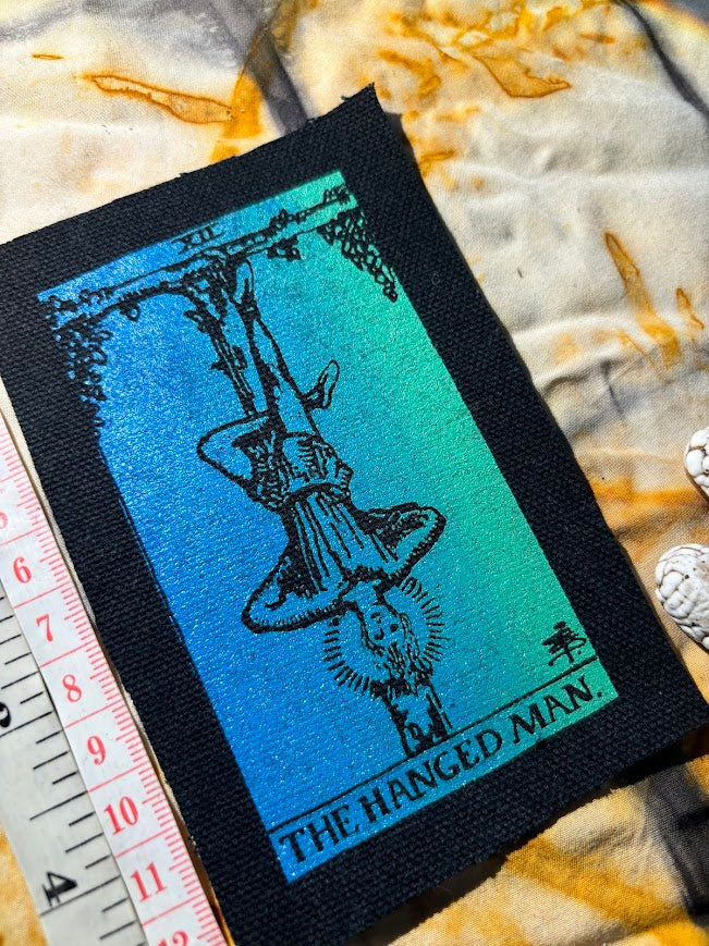 The Hanged man tarot card sew on patch