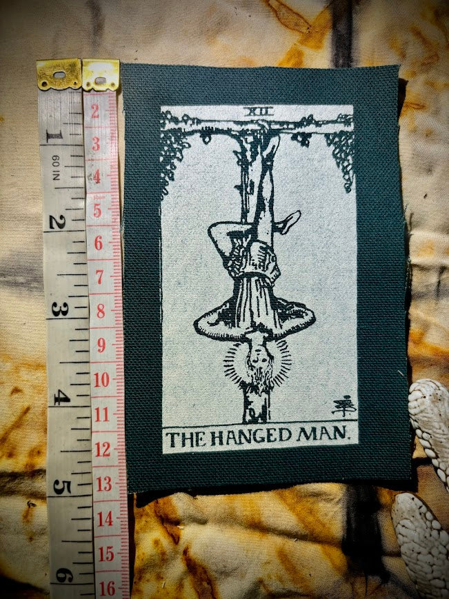 The Hanged man tarot card sew on patch