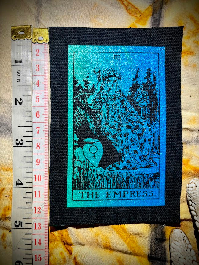 The Empress tarot sew on patch