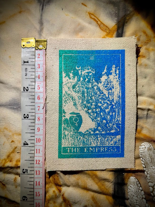 The Empress tarot sew on patch