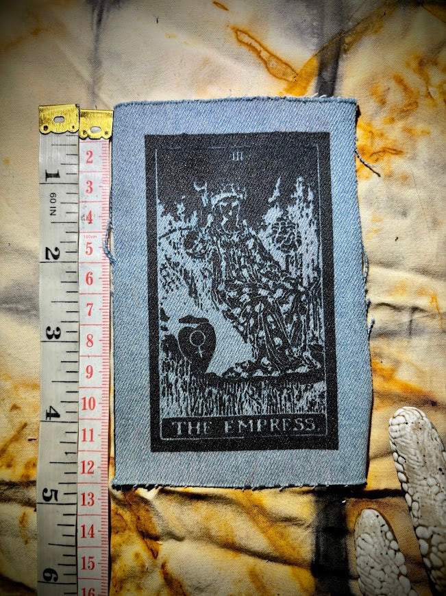 The Empress tarot sew on patch