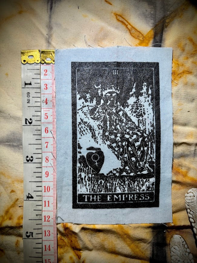 The Empress tarot sew on patch