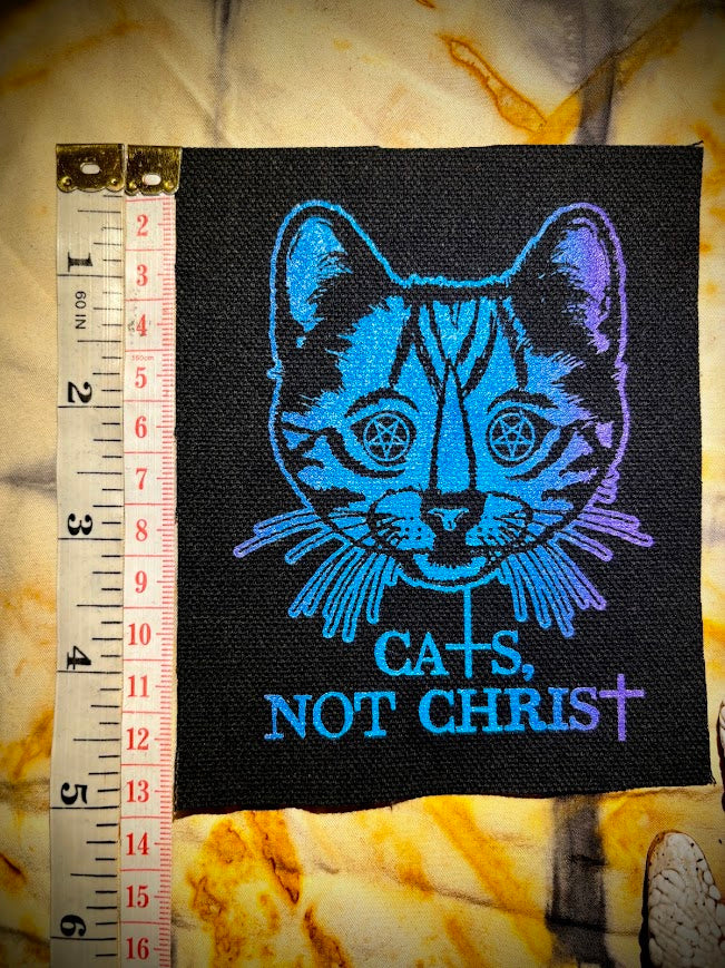 Cats not Christ! patch