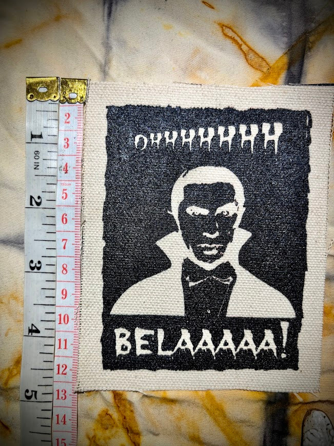 OHHHHHH! Belaaaaa! Bela Lugosi Bahaus sew on patch