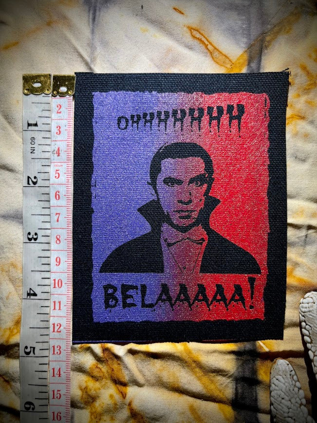 OHHHHHH! Belaaaaa! Bela Lugosi Bahaus sew on patch