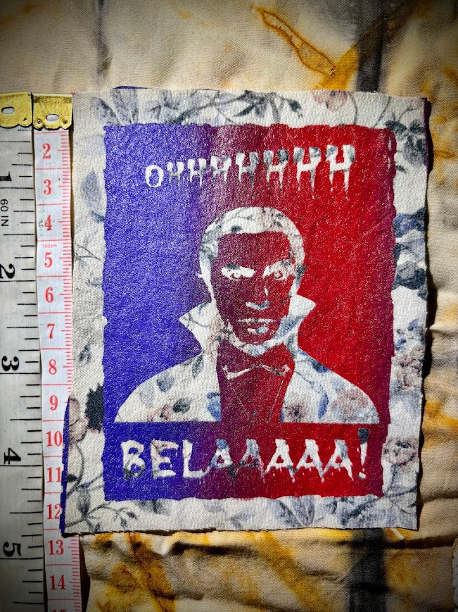 OHHHHHH! Belaaaaa! Bela Lugosi Bahaus sew on patch