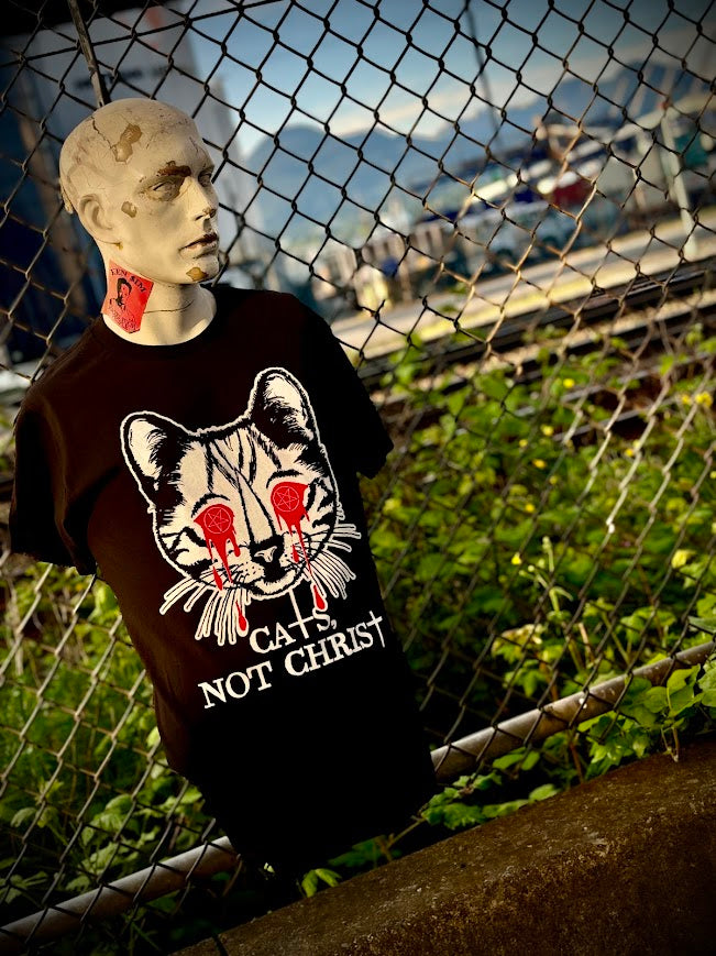 Cats, Not Christ Tee