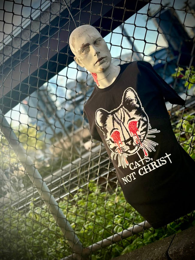 Cats, Not Christ Tee