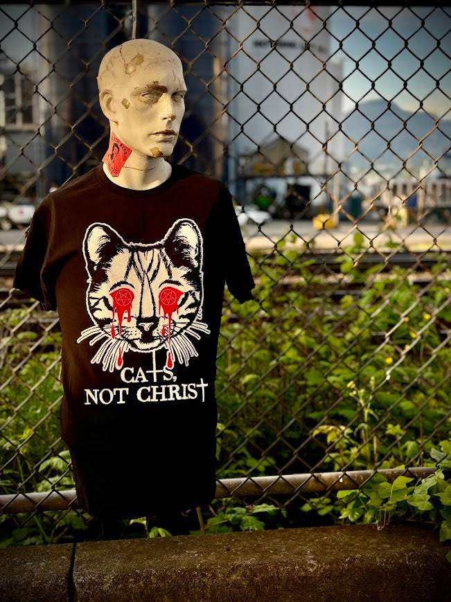 Cats, Not Christ Tee