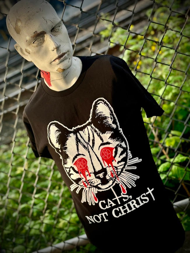 Cats, Not Christ Tee