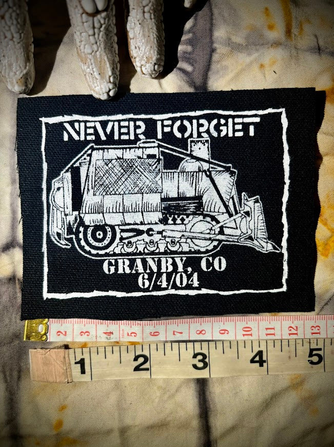 Granby Colorado, never forget. Killdozer patch
