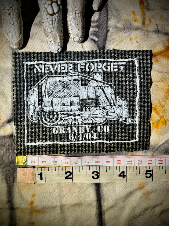 Granby Colorado, never forget. Killdozer patch