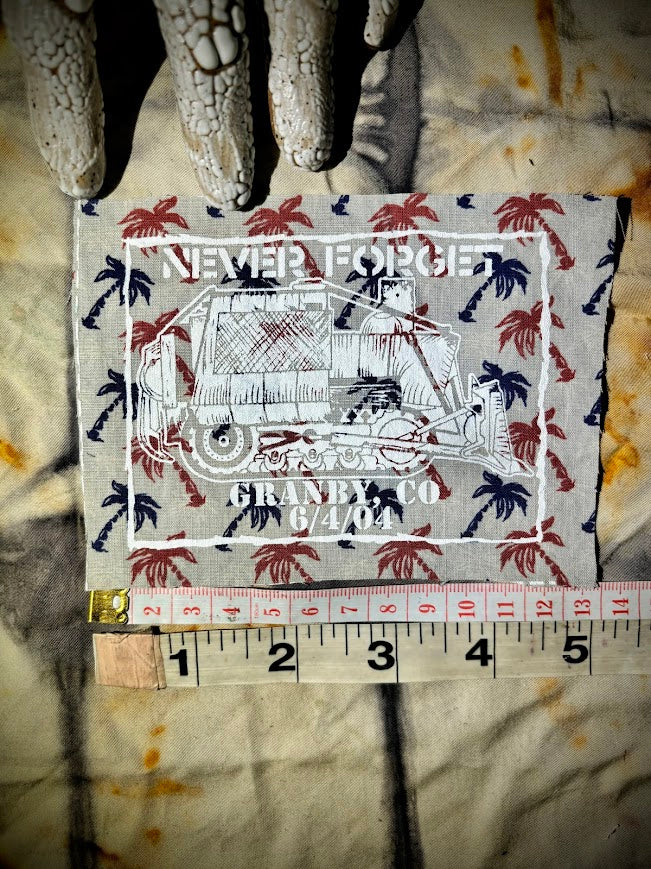 Granby Colorado, never forget. Killdozer patch