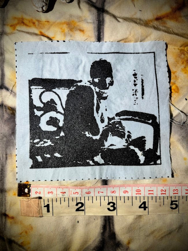 Russian Sleep Study monster, creepy sew on patch