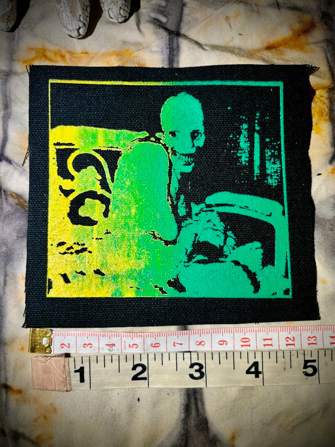 Russian Sleep Study monster, creepy sew on patch