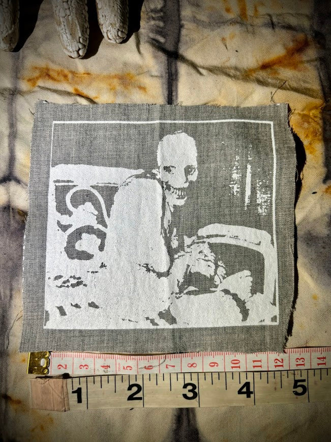Russian Sleep Study monster, creepy sew on patch