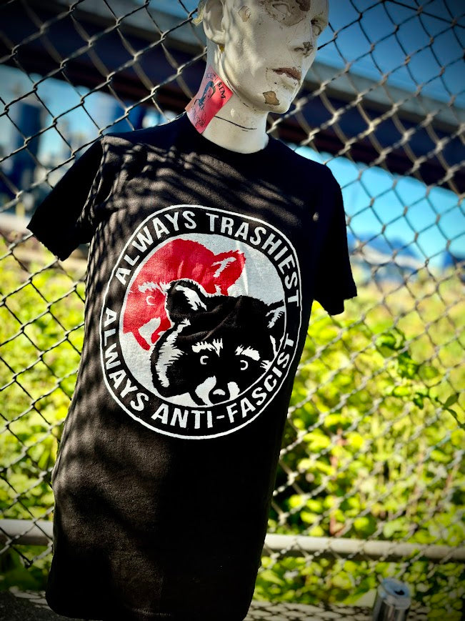 ANTIFA raccoons t-shirt