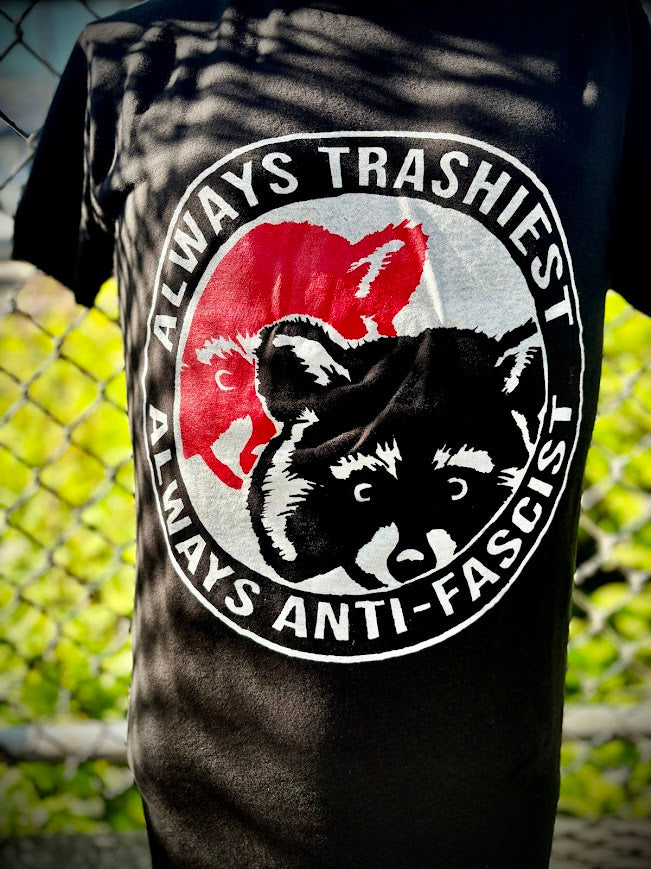 ANTIFA raccoons t-shirt