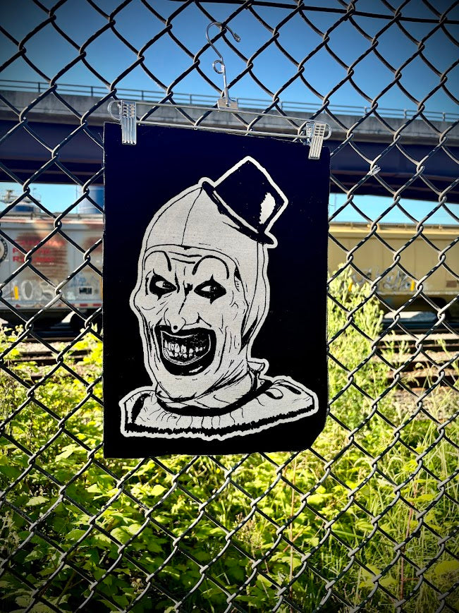 Art the Clown back patch.